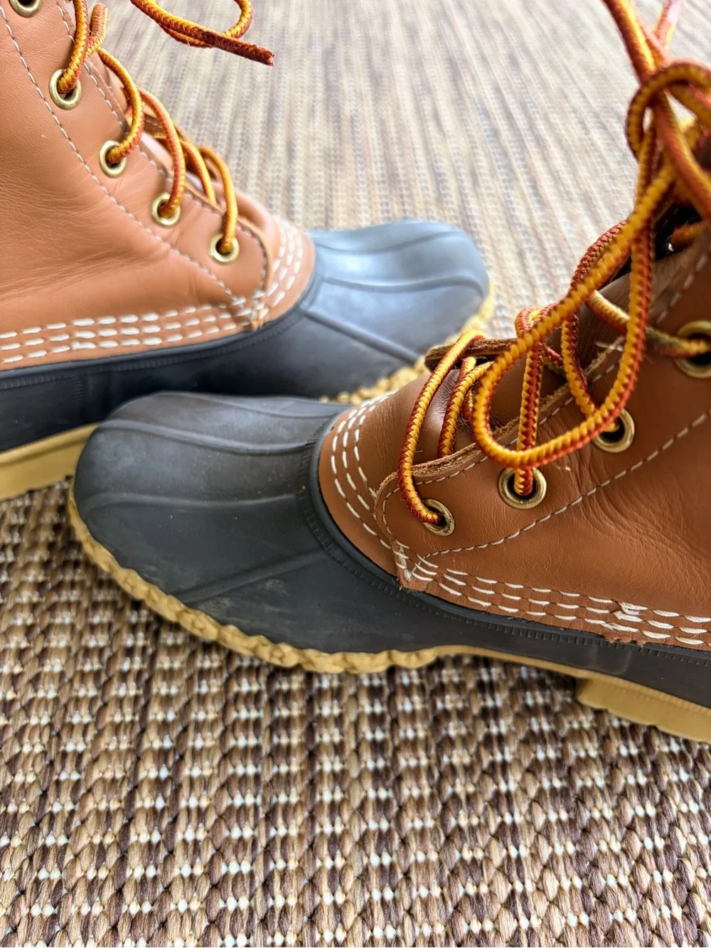 L.L. Bean “Bean Boots” Size 3 little kids Duck Boots waterproof boys girls